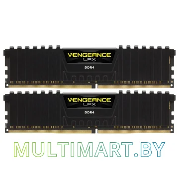 Оперативная память Corsair Vengeance LPX 2x16GB DDR4 PC4-19200 (CMK32GX4M2A2400C14)